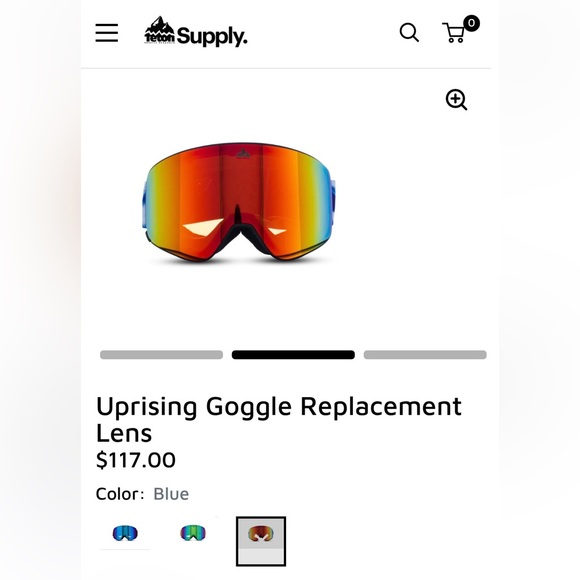 Uprising Goggle Replacement Lens - Picture 4 of 6